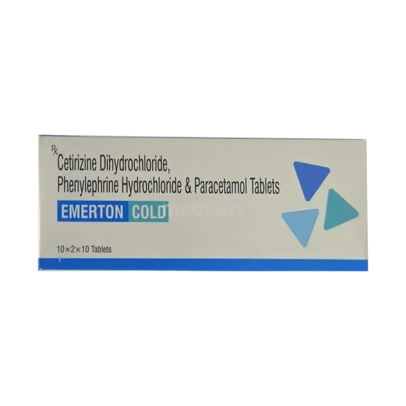 emerton cold tablet 10's